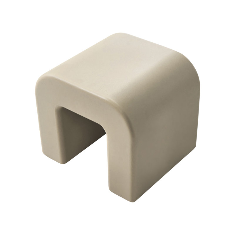 Block Side Table Set, Beige