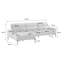 Citally 3 Seater Sofa & Chaise-650470215