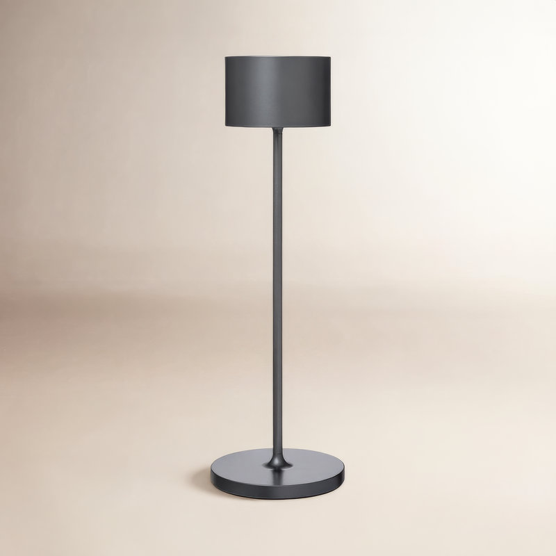 Farol Metal Buffet Lamp, Gunmetal