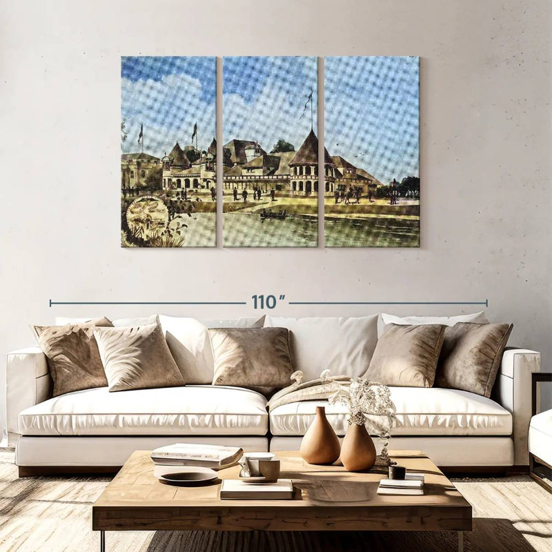 Iowa, 48" H x 74" W