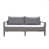Structure grise / coussin beige est en rupture de stock