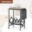 Manufactured Wood,Metal 64cm H Media Shelves-2020327159