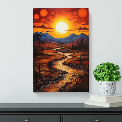 Landscape Expressionism - Wrapped Canvas