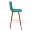 Frye Upholstered Bar Stool with Iron Frame-425581791