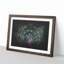 Mesmerising Pink and Green Peacock - Picture Frame Painting Print-56842957-56842958