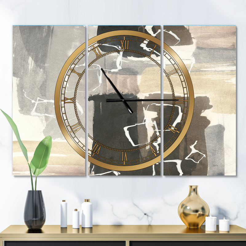Glam Dancing forme I - Horloge murale moderne
