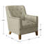 Fauteuil rembourré en cuir véritable 29,5 po de largeur-494861728