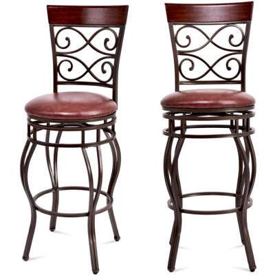 Tabouret de bar pivotant 30 po Foscoe