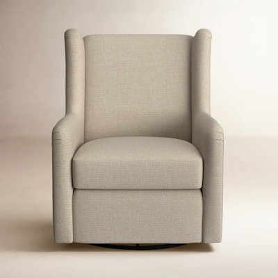 Miranda Upholstered Swivel Glider