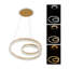 1 - Light Natural Dome Pendant