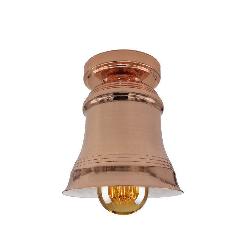 CarrollValley Flush Mount, Golden, No