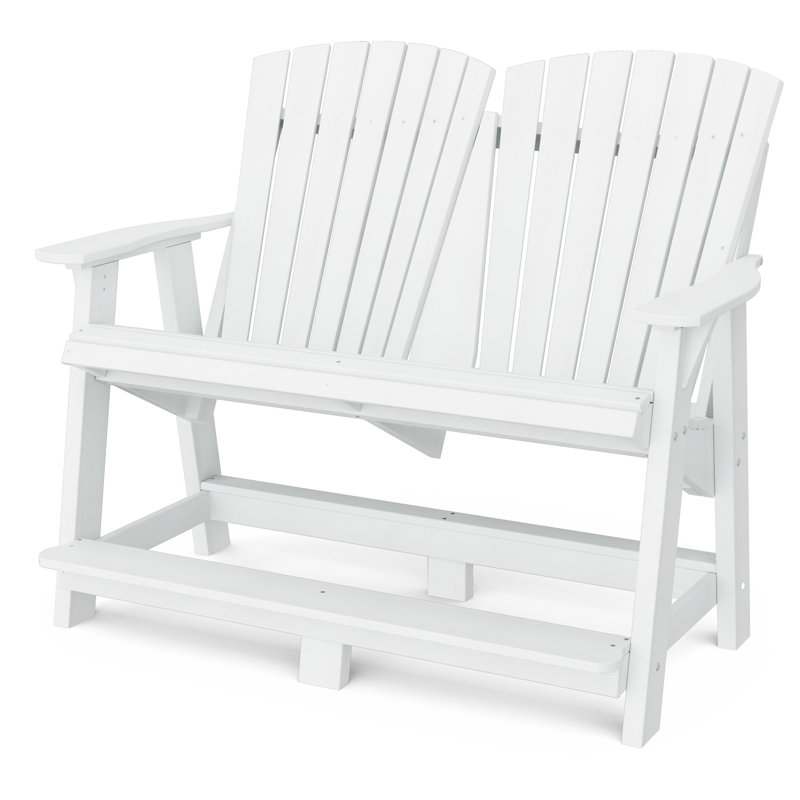Heritage Double High Adirondack, White