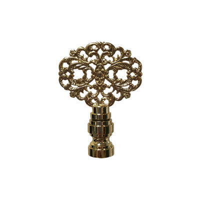 Floral Filigree Lamp Finial