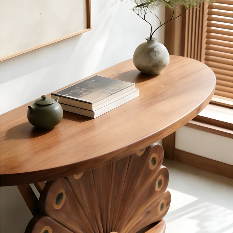 Nouvelle console en bois massif de style chinois, H 35,4 po x l 55 po x P 15,7 po