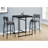 32'' Rectangular Counter Height Table for Small Spaces-1204888186