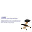 Mobile Wooden Ergonomic Kneeling Office Chair-1659312961