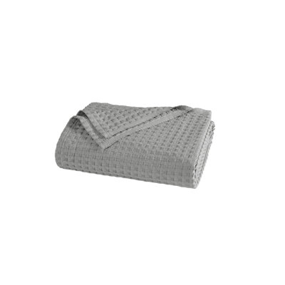 Brooklyn Loom Cotton Waffle Family Blanket