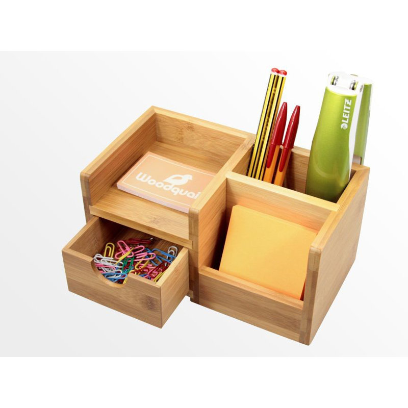 Delapena Wood Desk Organiser