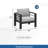 Set of 2 28" Modern Outdoor Lounge Chair with Cushions-1953440999