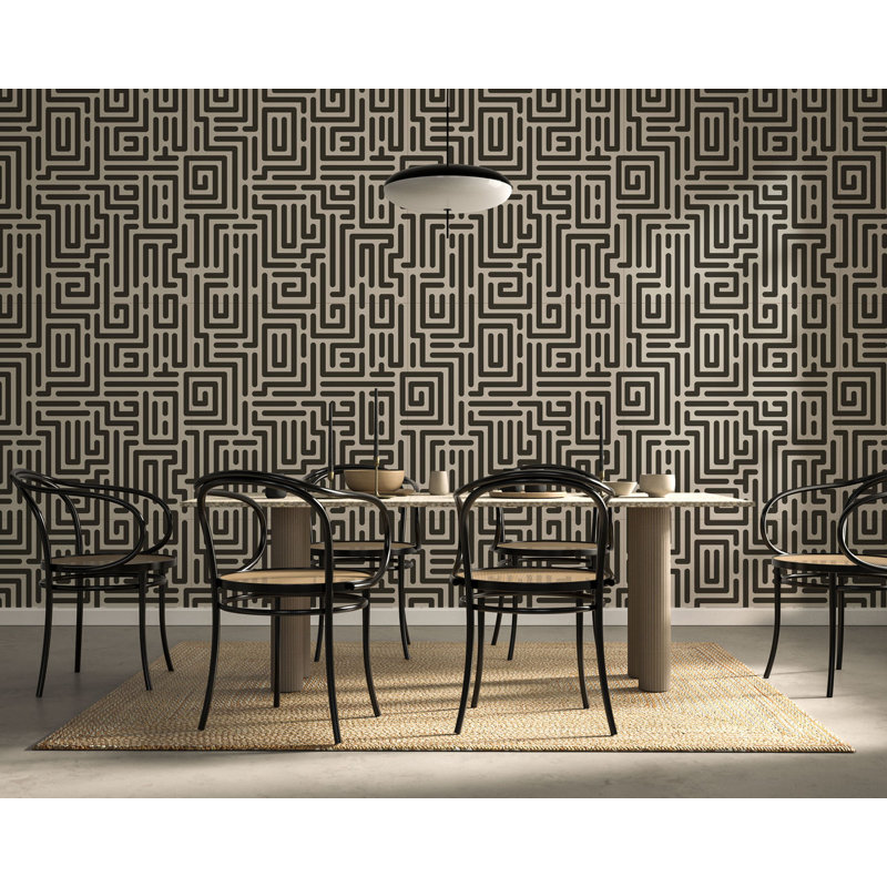 Diallo - Linen Wallpaper by Sabrina Yvonne