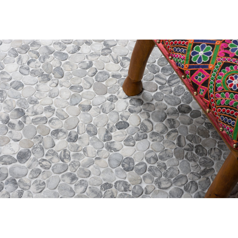 Carreaux de mosaïque en pierre naturelle, Gris colombe