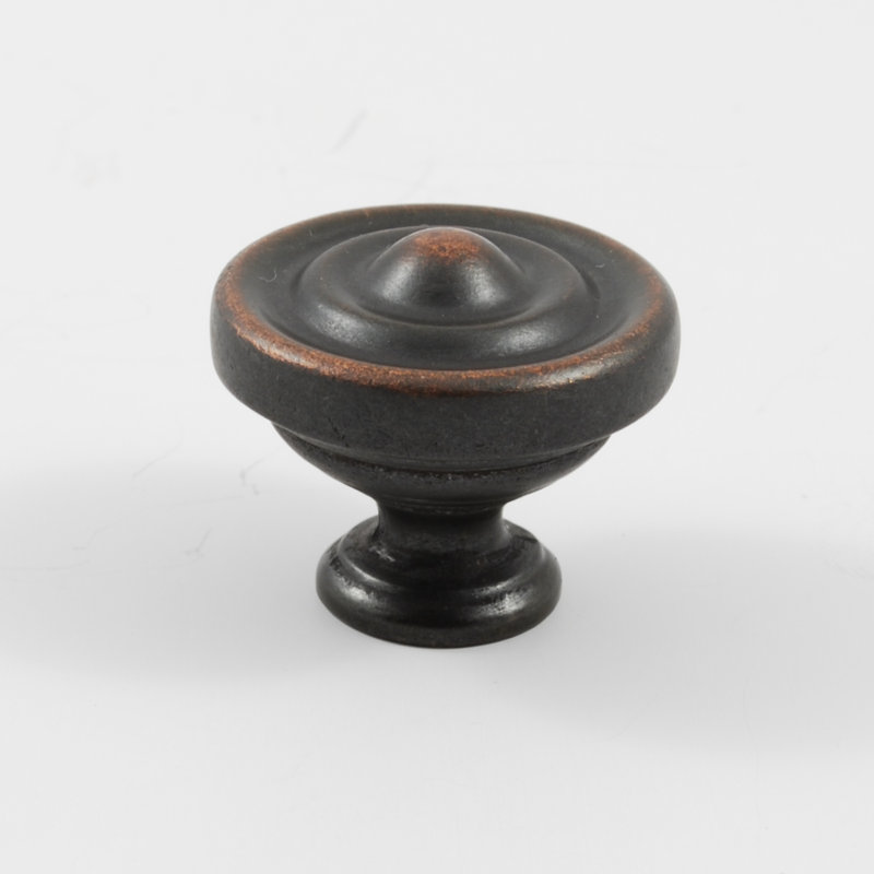 1 1/16" Diameter Mushroom Knob, Venetian Bronze