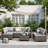 6 - Person Modular Patio Conversation Set with Cushions-835928991
