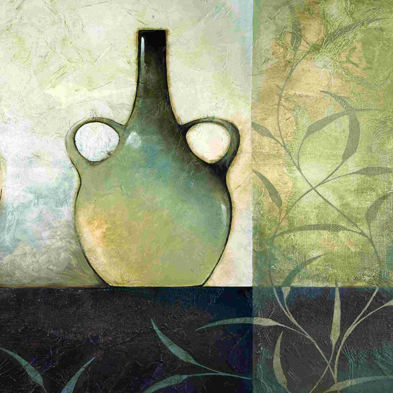 «Blue Jug 3», reproduction sur toile tendue, L 12 po x H 12 po