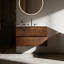 Meuble-lavabo mural avec lavabo en céramique avec trois trous de robinet, grand meuble-lavabo flottant de rangement pour salle de bain moderne, pré-assemblé-135962392-135962394
