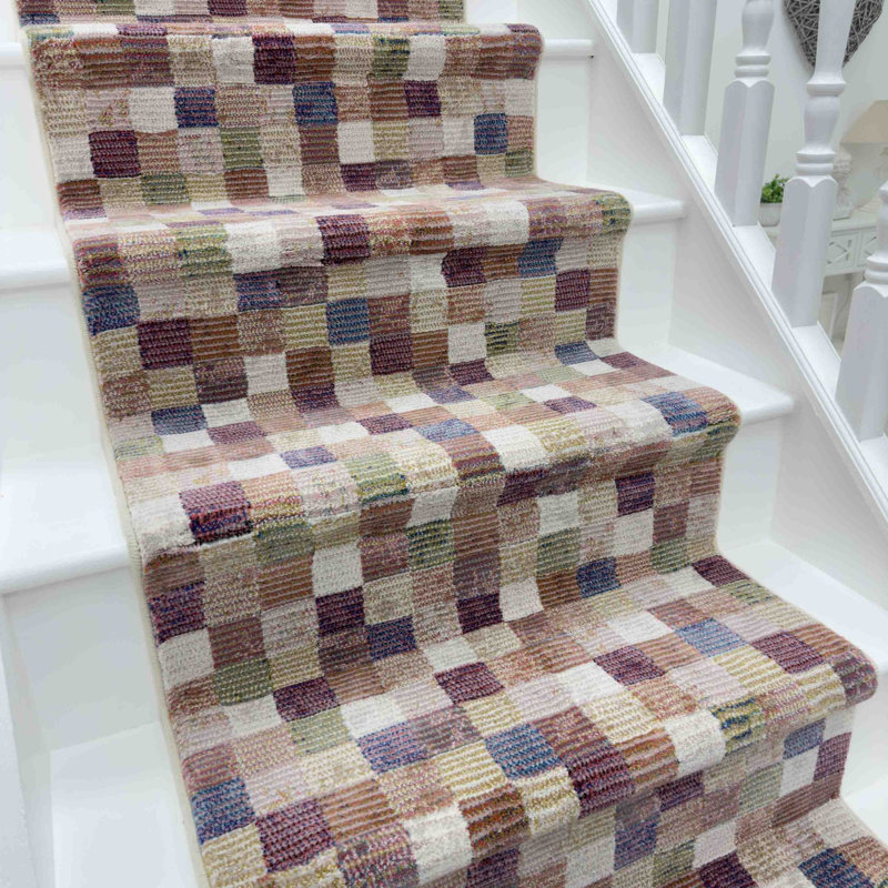 Stair Runner Abstract Area Rug, Stair Runner 66 x 570 cm