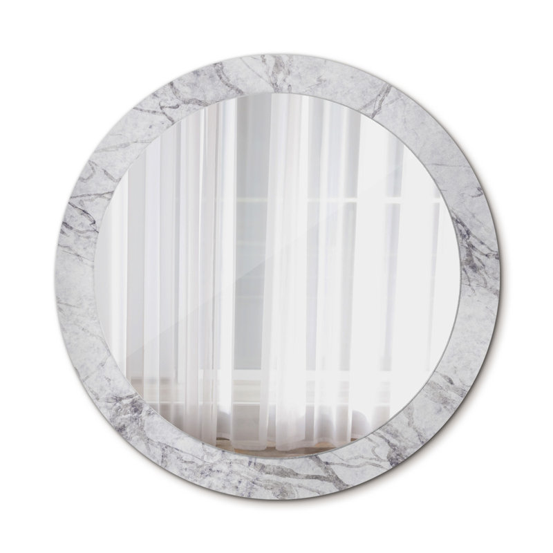 Huldar Glass Flat Wall Mirror, 80cm H x 80cm W