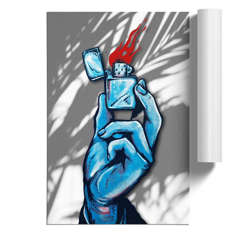 Lighter - Frameless Print, 84cm H x 59cm W x 0.1cm D