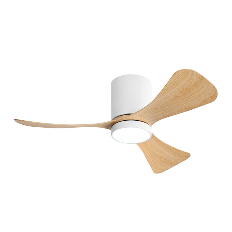 42 In Outdoor Ceiling Fan with Light Waterproof ABS Blades 6-Speed Reversible DC Motor Dimmable 3 CCT LED Light Ceiling Fan