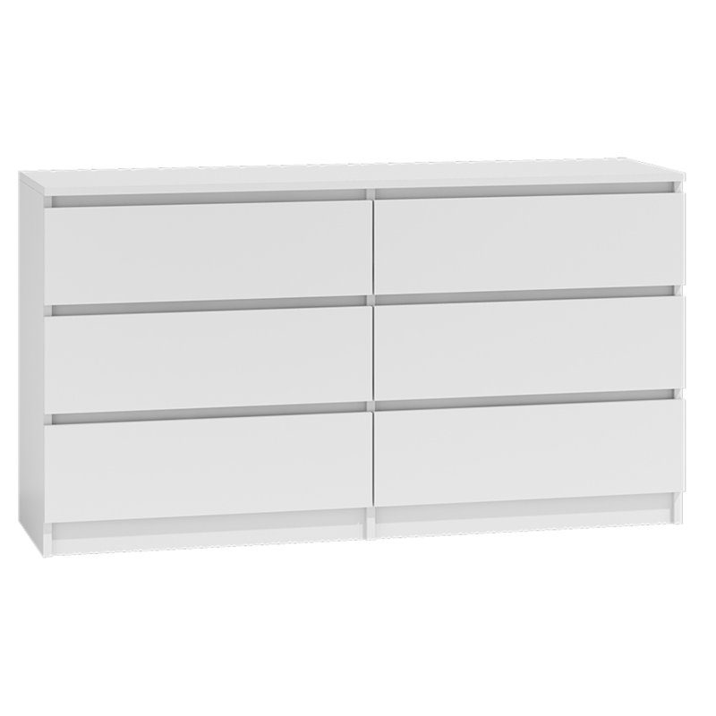 Truett 138cm W 6 - Drawer Chest of Drawers
