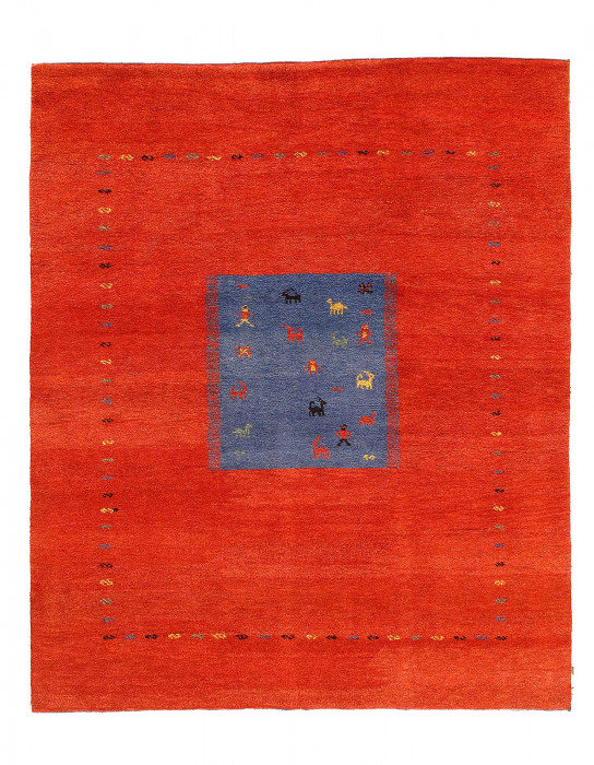 Larean One-of-a-Kind 8'03'' x 6'1'' Hand Knotted Area Rug