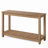 Rectangular Outdoor All-Weather Console Table, Natural-110559034