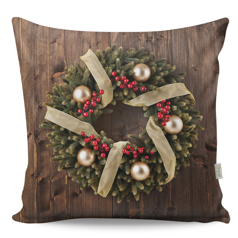 Nannette Christmas Cushion with Filling