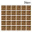 30Pcs Self-adhesive PVC Parquet Flooring Tiles Set-1581109724
