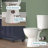 19＂Rear Outlet Wall Mounted Toilet, Back Discharge & Dual Flush & Space-Saving Tall Toilet