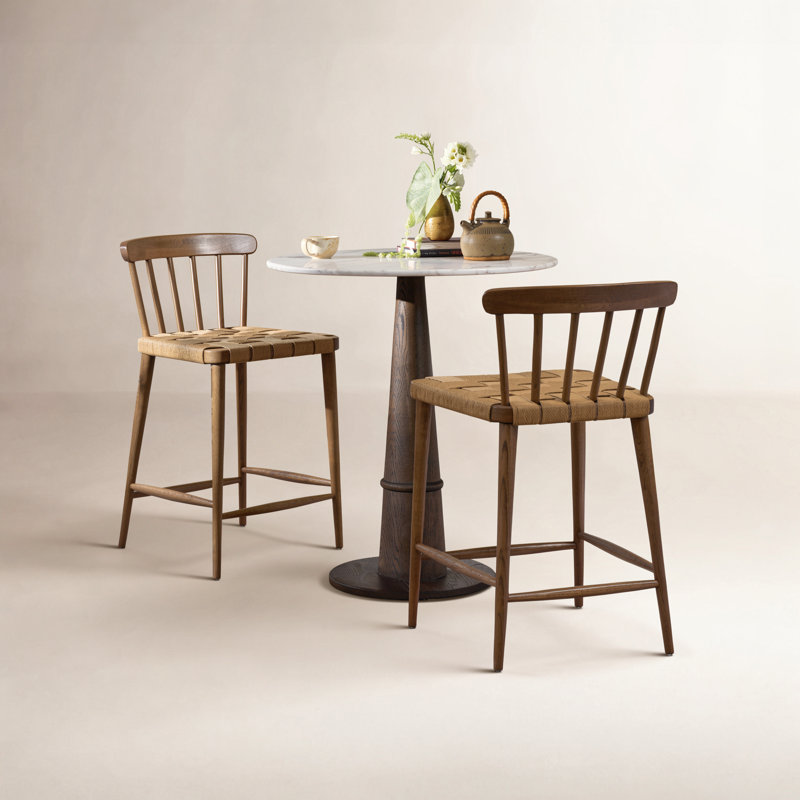 Kershaw Stool-Smoked Oak-Counter