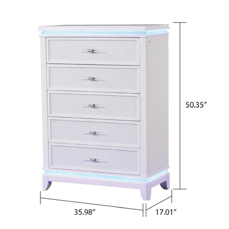 Commode 5 tiroirs Opium