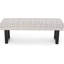 Banc en tissu Ashford