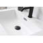 Ensemble de meuble-lavabo simple 24 po avec plateau en acrylique Armande-35980529