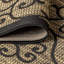 Tapis intérieur / extérieur noir / kaki Haggerty-155160597