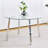 Jenil Round Glass Top Dining Table-704840774