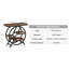 Table de bout étroite à 3 niveaux 25,59 pouces avec rangement-2097194030