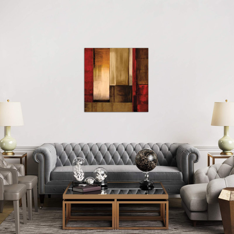Crossover I by Aaron Summers - Single Picture Frame Painting on Canvas, 45.72 cm H x 45.72 cm W x 1.91 cm D, No Frame