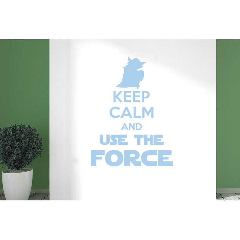 Wall Decal, Light Blue, Large