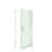 32-36"W X 72"H Left And Right Opening Universal Pivot Shower Door, Open Outside, With 1/4" And 5/16"  Tempered Glass And Brushed Nickel Finish-119869717