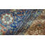 Hand-Knotted High-Quality Blue and Brown Area Rug